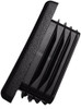 4" x 3 " Rectangular (6 - 8 Ga Steel (Fits 3.60"-3.67" L- 2.60"-2.67" W ID) HEAVY DUTY Lamp Post - FENSING POLE Insert
