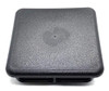 6" Square Flat Top Cap 3-10 Ga (Grip Range 5.48" to 5.73") Made in USA by Caplugs Black