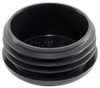 1-1/2" Round 14-20 Tubing Plastic Plug PE-LD, to fit Size OD0.500" Wall Thickness, Black  Caps