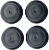3/4" - 19 MM Black Rubber Plugs for Flush Mount Body and Sheet Metal Holes
