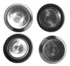 SBDs 1-1/8" Flush Mount Black Plastic Body and Sheet Metal Plugs by CAPLUGS