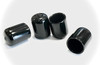SBDs 3/4" Round Black Vinyl Flexible End Cap 0.75 Inch for Black Rubber Plastic Tube Hub Caps Food Grade)