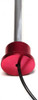 SBD's RED Anodized Aluminum Knob w/ reinforced steel wire Laynard Pin-Tensile MAGNETIC Universal Weight Stack Replacement SELECTOR KEY - 3/8" Dia | 3-3/4" Locking Space | DETENT Hitch PIN