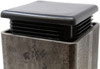 SBDs (Pack of 250) 1-3/4” -1.75 Square Plastic Plug, 10 14 Ga for Inside ID 1.49"-1.58" Tubing End Cap | Furniture Chair Glide Inserts | Fencing Post End Inserts | Fitness Eqpt Caps.