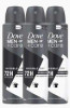 DOVEINVISIBLE DRY MEN+CARE DEODORANT SPRAY 250 ML / 8.4 OZ