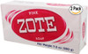 Zote Soap Pink Bar, 14 Ounce, Light & Fresh Scent, Laundry Detergent PK2
