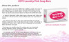 Zote Rosa Laundry Soap 200g each Rosa/Pink Ropa Made in Mexico 25 pcs
