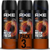 AXE DEODORANT SPRAY (SA) 150 ML MUSK PK4