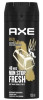 AXE DEODORANT SPRAY (SA) 150 ML GOLD OUD PK4