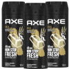AXE DEODORANT SPRAY (SA) 150 ML GOLD OUD PK4