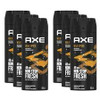 Axe Wild Spice Mens Deodorant Body Spray, 150ml (5.07 oz) PK12