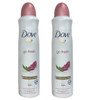DOVE DEODORANT SPRAY 250 ML / 8.45 OZ POMEGRANATE & LEMON PK2