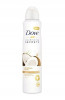 DOVE DEO SPRAY 250 ML / 8.45OZ COCONUT & JASMINE FLOWER PK2