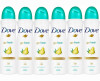 DOVE DEODORANT SPRAY 250 ML / 8.45 OZ PEAR & ALOE PK6