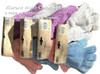 SB Distribution Exfoliating Bath Gloves – 4 Pairs (8 Gloves) Multi‑Color | Stretchable Hand & Body Scrub Mitts | Gentle for Soft, Smooth & Radiant Skin | Men & Women Shower GlovES