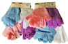 SB Distribution Exfoliating Bath Gloves – 4 Pairs (8 Gloves) Multi‑Color | Stretchable Hand & Body Scrub Mitts | Gentle for Soft, Smooth & Radiant Skin | Men & Women Shower GlovES