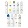 6 pack) Dove Deodorant Spray for Women | International Version |  Assorted Fragrance | Antiperspirant Spray 150 ML/5.07 FL OZ