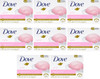 Dove, Gentle Pink / Rosa Beauty Bar Soap, Moisturizing Clean Body 3.17oz / 90g