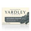 Yardley Activated Charcoal Moisturizing Bath Bar Soap, 4 Ounce