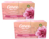 Caress Daily Silk Moisturizing Soap, White Peach & Orange Blossom, 3.75 oz 6 Bars - 2 Pack