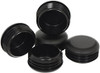 1 1/8" Round Black Plastic Tubing Plug  (14-20 Ga - 0.96"-1.05" ID) End Caps By Caplugs