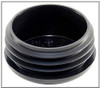 1-1/2" Round 14-20 Tubing Plastic Plug PE-LD, Wall Thickness, Black BY Caplugs