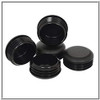 1-1/2" Round 14-20 Tubing Plastic Plug PE-LD, Wall Thickness, Black BY Caplugs