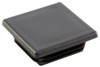 SBD's 1-3/4 -1.75" Square Plastic Plug, 10 14 Ga Inside ID 1.49"-1.58" Tubing End Cap By Caplugs
