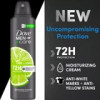 DOVE LIME & SAGE MEN+CARE 72 HOURS DEODORANT SPRAY  150 ML / 5.07 OZ