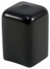 SBD's VSC-2000-16 VSC Series, Black Vinyl Square Cap, Protective Closures, Finishing, Square Tubing, Durable, Flexible, Temp Resistant, Easy Removal, 2.000" W x 1.000" H, Pack of 16
