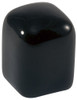 SBD's VSC-375-16 VSC Series, Black Vinyl Square Cap, Protective Closures, Finishing, Square Tubing, Durable, Flexible, Temp Resistant, Easy Removal, 0.375" W x 1.000" H,
