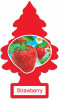 LITTLE TREES STRAWBERRY Air Freshener | Hanging Paper Tree for Home or Car | Classic | NEW & POPULAR Scent'S
