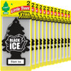 Little Trees Car Air Freshener | Xtra Strength Provides Long-Lasting Scent for Auto or Home | Extra Boost of Fragrance | BLACK ICE Air Fresheners