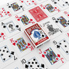 Bicycle Jumbo Index Playing Cards Set of Large Print Poker Size Cards, Red & Blue Backs, for Easy Reading, Family Card Games, Classrooms, and Casino Play