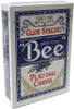 Bicycle BEE Index Playing Cards Set of Large Print Poker Size Cards, Red & Blue Backs, for Easy Reading, Family Card Games, Classrooms