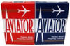 Aviator Index Playing Cards Set of Large Print Poker Size Cards, Red & Blue Backs, for Easy Reading