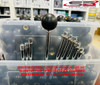 SBD's Black Phenolic ABS Plastic Ball Knob Female | 3/8"- 16 Thread Pitch 15/16"  Depth 1-3/8" Diameter, 1-1/2" Height w/Brass Coated Metal Insert  Heavy Duty 1.02 Oz