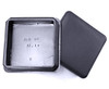 2 1/2" Square 10-14 Ga (2.24"-2.33" ID) BLK Tubing Plug - Steel Fence Post Pipe Tubing End Cap