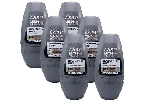Dove Men+Care Deo Roll-On Advanced Care – 50 Ml, Unsichtbar & Bis Zu 72h Schutz