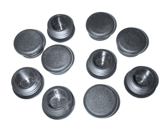 SBDs (Pack of 8): 1-3/4 1.75 Inch Round Cap Plugs (14-20 Ga 1.59-1.68  Tube ID) Fencing Tubing Plug End Cap - Steel Furniture Pipe Tube Cover  Insert