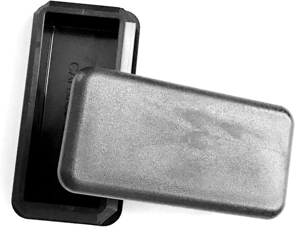 1” x 2-1/2" Rectangular Cap Plugs - 14.20 G (ID 0.84"-0.93" W × 2.34"-2.43" L) Plastic LDPE End Caps