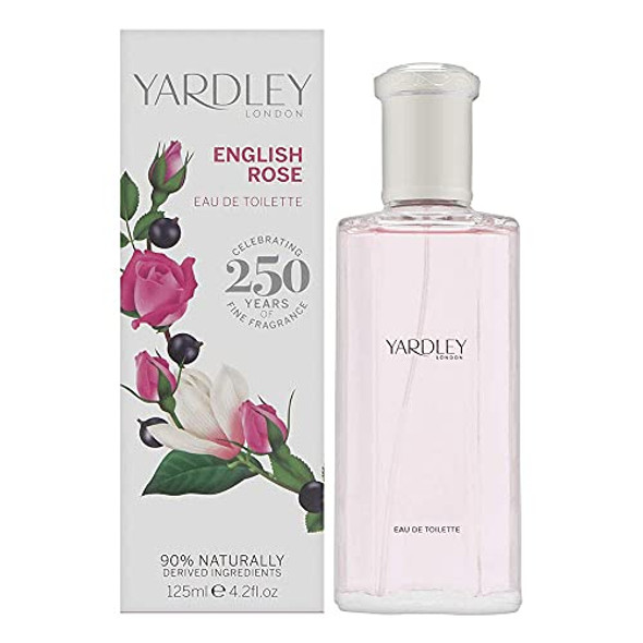 Yardley of London English Rose 4.2 oz Eau de Toilette Spray - PACK OF 2