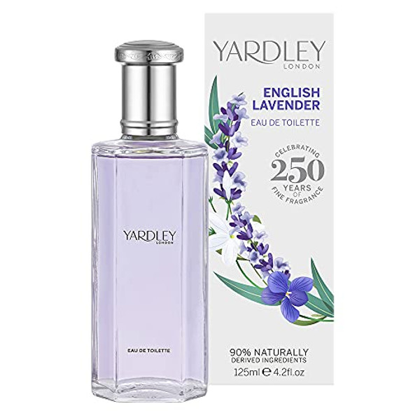 Yardley Of London English Lavender Eau de Toilette Spray for Women, 4.2 Ounce