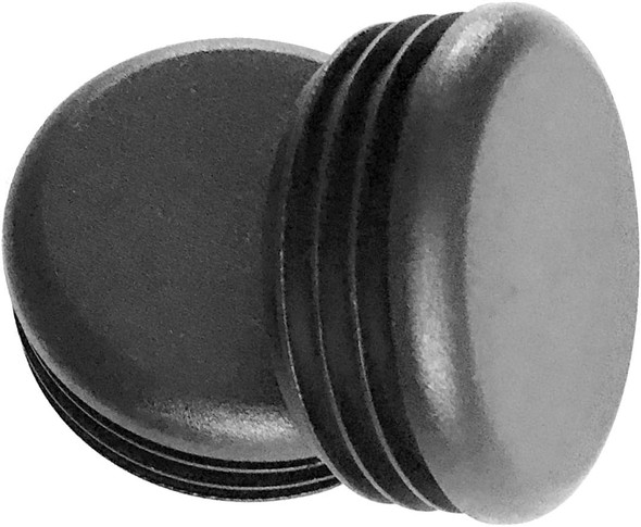 1-1/2" Round 14-20 Tubing Plastic Plug PE-LD, to fit Size OD0.500" Wall Thickness, Black  Caps