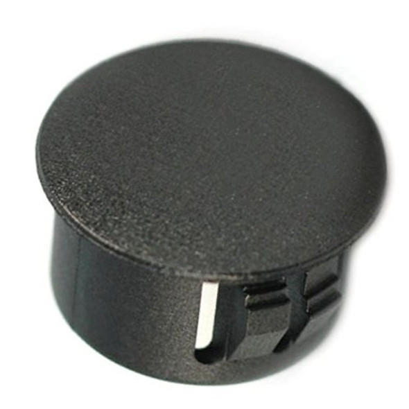 SBDs (8 Pack) 3/16" ID Hole Nylon6 Plastic Locking Plugs 0.187” ID Hole Round | 0.25" Head Dia|Max Metal Thickness 0.062"|Body n Sheet Metal Hole Plugs for Chassis or Other Surfaces. Made in USA