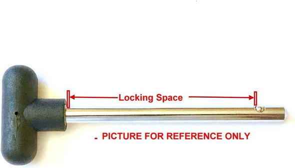 SBD'S (3/8” Dia) 3-1/4 Locking Space Quick Release Pin, Tensile
