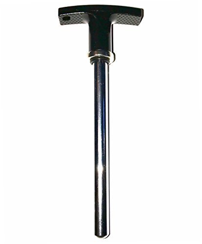SBD's Magnetic Pin, Tensile 3-3/4" ;LOVKINH Grip (3/8" Dia ) Universal Weight Stack Heavy Duty SELECTOR Key - Deluxe Aluminum T Handle Knob - by SBD