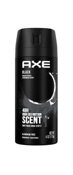 AXE DEODORANT SPRAY (SA) 150 ML BLACK PK6
