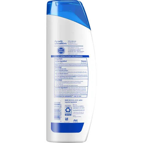 HEAD & SHOULDERS SHAMPOO (IMP) 13.5 OZ / 400 ML ITCHY SCALP
