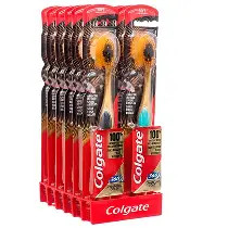COLGATE TOOTHBRUSH CHARCOAL GOLD SOFT